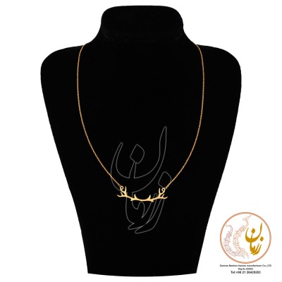 گردنبند طلا - طرح شاخ گوزن
