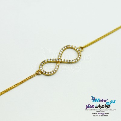 دستبند طلا - طرح بی‌نهایت