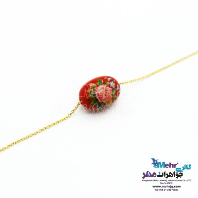 دستبند طلا - سنگ ساکورا