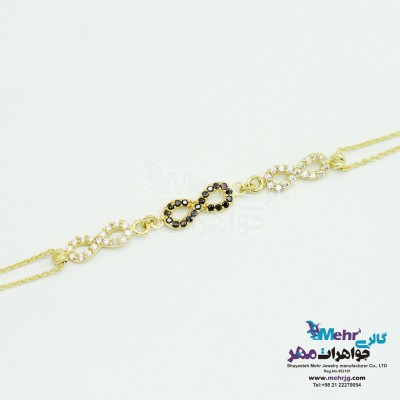 دستبند طلا - طرح بی‌نهایت