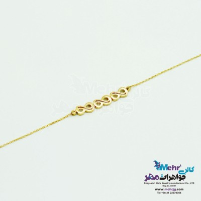 دستبند طلا - طرح بی‌نهایت