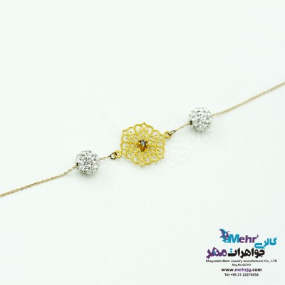 دستبند طلا - طرح اسلیمی