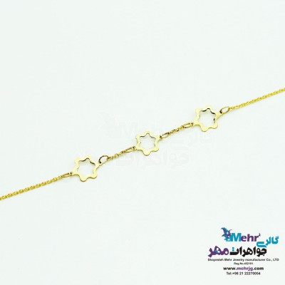 دستبند طلا - طرح ستاره