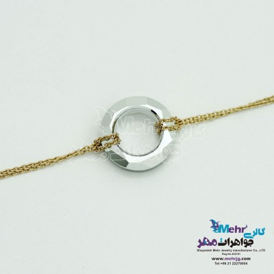 دستبند طلا - سنگ سواروسکی رینگ