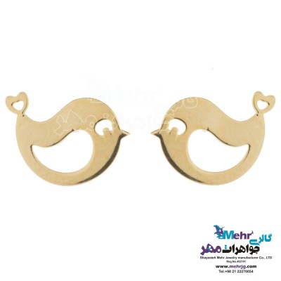 گوشواره طلا - طرح جوجه