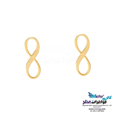 گوشواره طلا - طرح بی‌نهایت