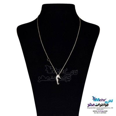 گردنبند طلا - طرح اسب دریایی