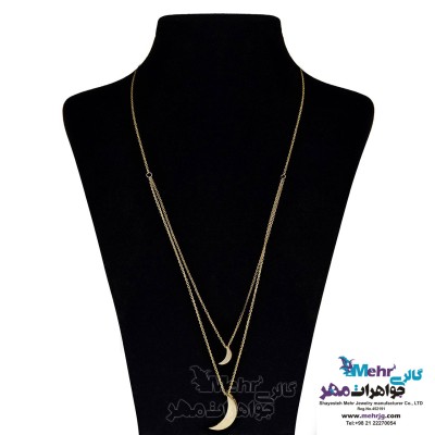 گردنبند طلا - طرح ماه