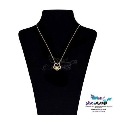 گردنبند طلا - طرح پروانه