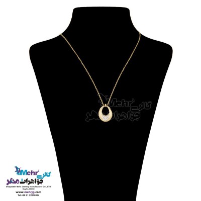 گردنبند طلا - طرح هندسی