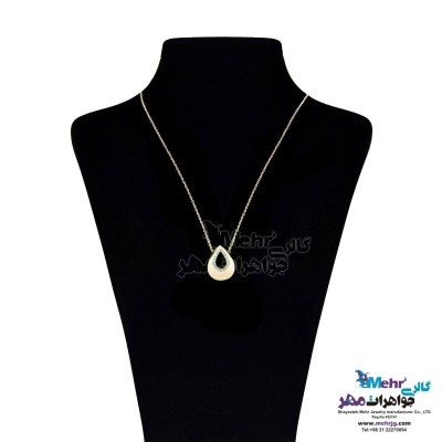 گردنبند طلا - طرح قطره