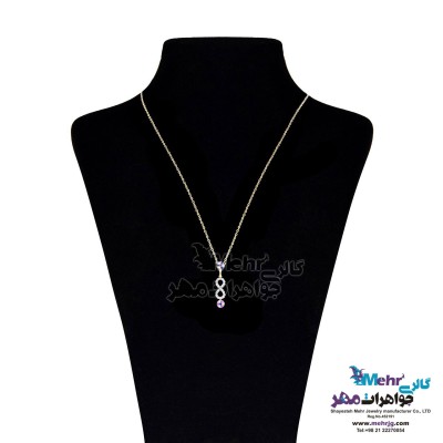 گردنبند طلا - طرح بی‌نهایت