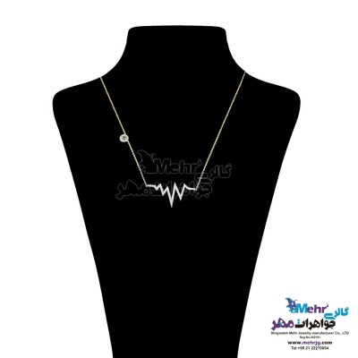 گردنبند طلا - طرح ضربان