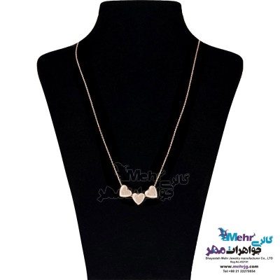 گردنبند طلا - طرح قلب