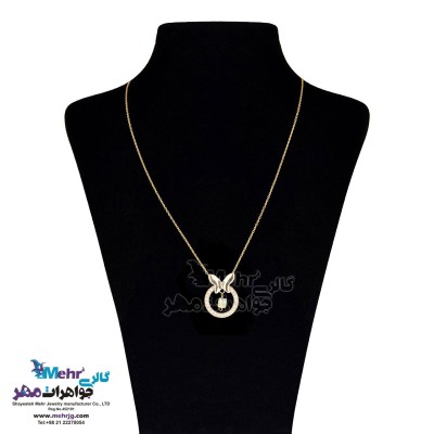 گردنبند طلا - طرح پروانه