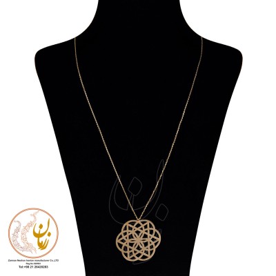 گردنبند طلا - طرح هندسی