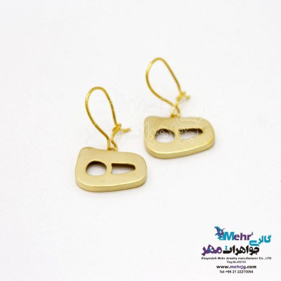 گوشواره طلا - طرح ه‍ نیمانی