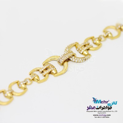 دستبند طلا - طرح نعل اسب