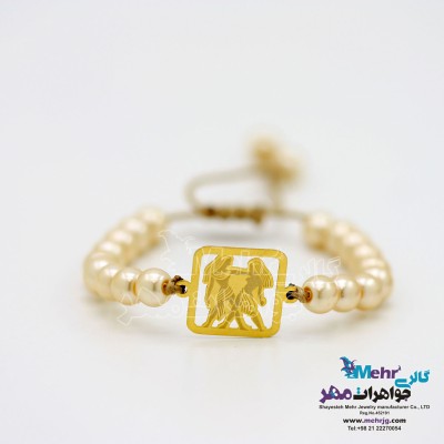 دستبند طلا و سنگ - ماه تولد خرداد