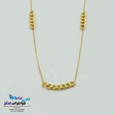 گردنبند رولباسی طلا - طرح کارتیه
