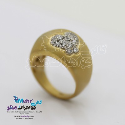 انگشتر طلا - طرح پروانه