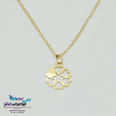 گردنبند طلا - طرح قلب