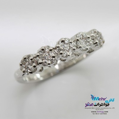 انگشتر طلا - طرح فلاور