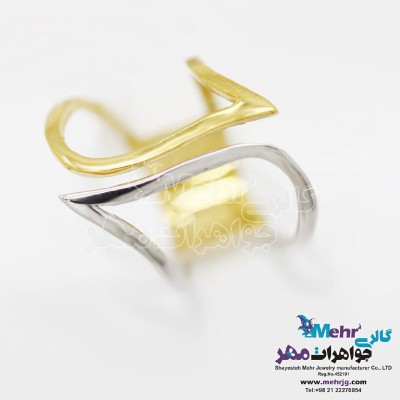 انگشتر طلا - طرح هندسی