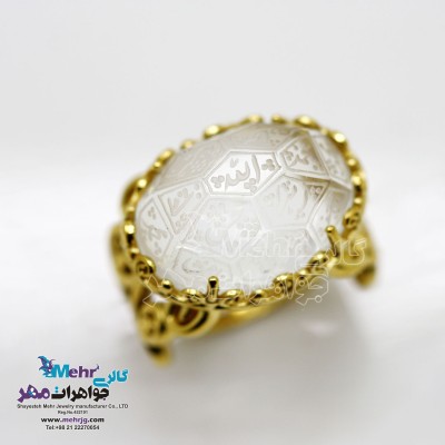 انگشتر طلا - طرح در