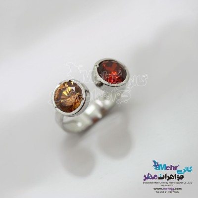 انگشتر طلا - طرح هندسی