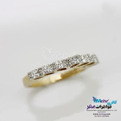 انگشتر طلا - طرح تاج