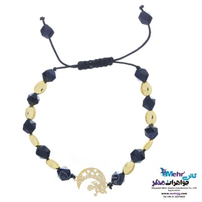 دستبند طلا و سنگ - طرح شازده کوچولو