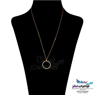 گردنبند طلا - طرح هندسی