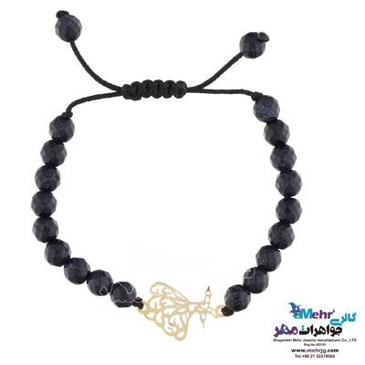 دستبند طلا و سنگ - طرح رقص سماع