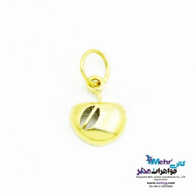 آویز طلا - طرح سیب
