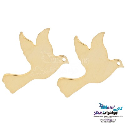 گوشواره طلا - طرح پرنده