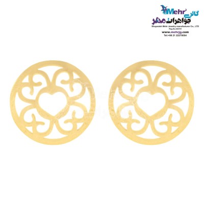 گوشواره طلا - طرح اسلیمی