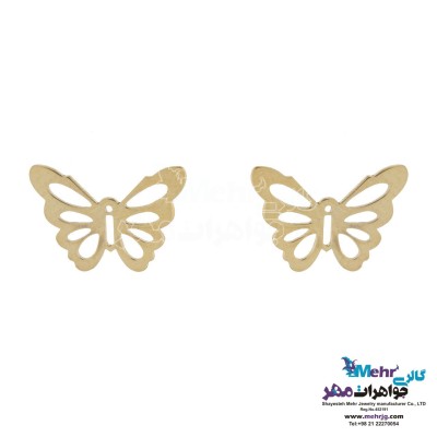 گوشواره طلا - طرح پروانه