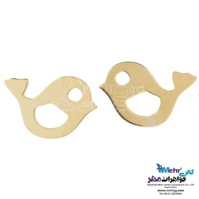 گوشواره طلا - طرح جوجه