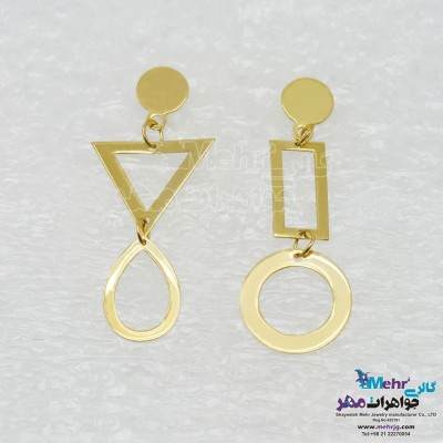 گوشواره طلا - طرح هندسی
