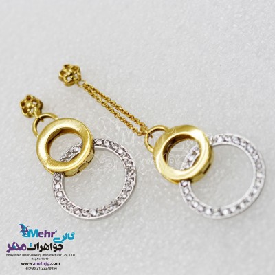 گوشواره طلا - طرح برمس