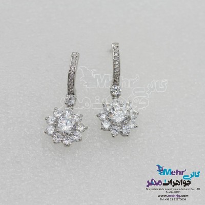 گوشواره طلا - طرح گل