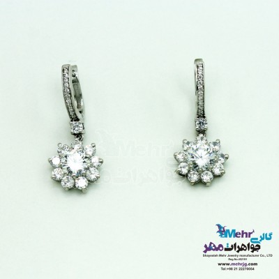 گوشواره طلا - طرح گل