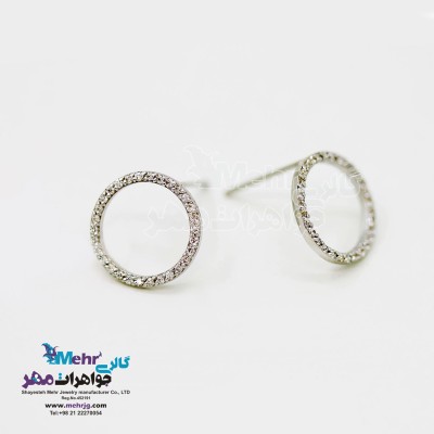 گوشواره طلا - طرح دایره