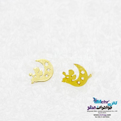 گوشواره طلا - طرح شازده کوچولو