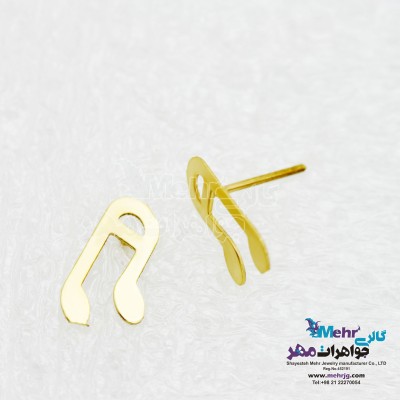 گوشواره طلا - طرح نت موسیقی