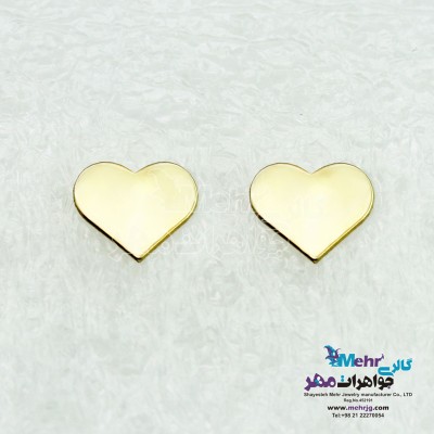گوشواره طلا - طرح قلب