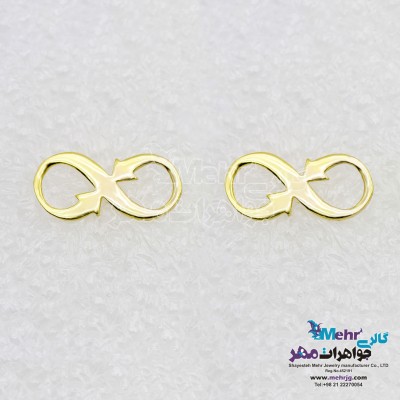 گوشواره طلا - طرح بی‌نهایت