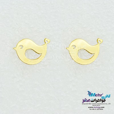 گوشواره طلا - طرح جوجه