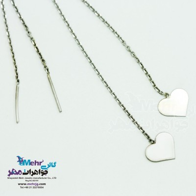 گوشواره طلا - طرح قلب